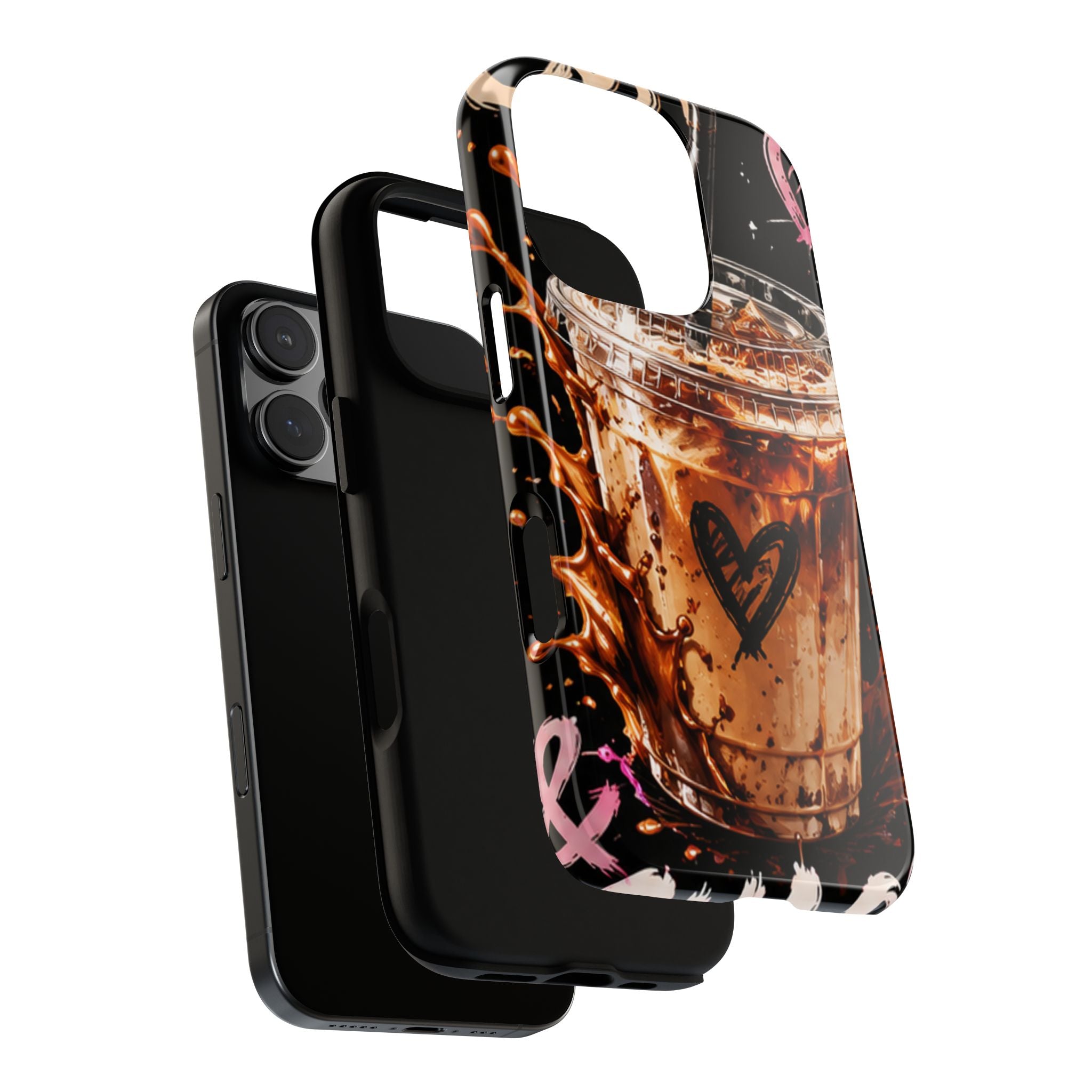 Iced Coffee Phone Case – 'Iced Coffee latte: Stylish Protective Case