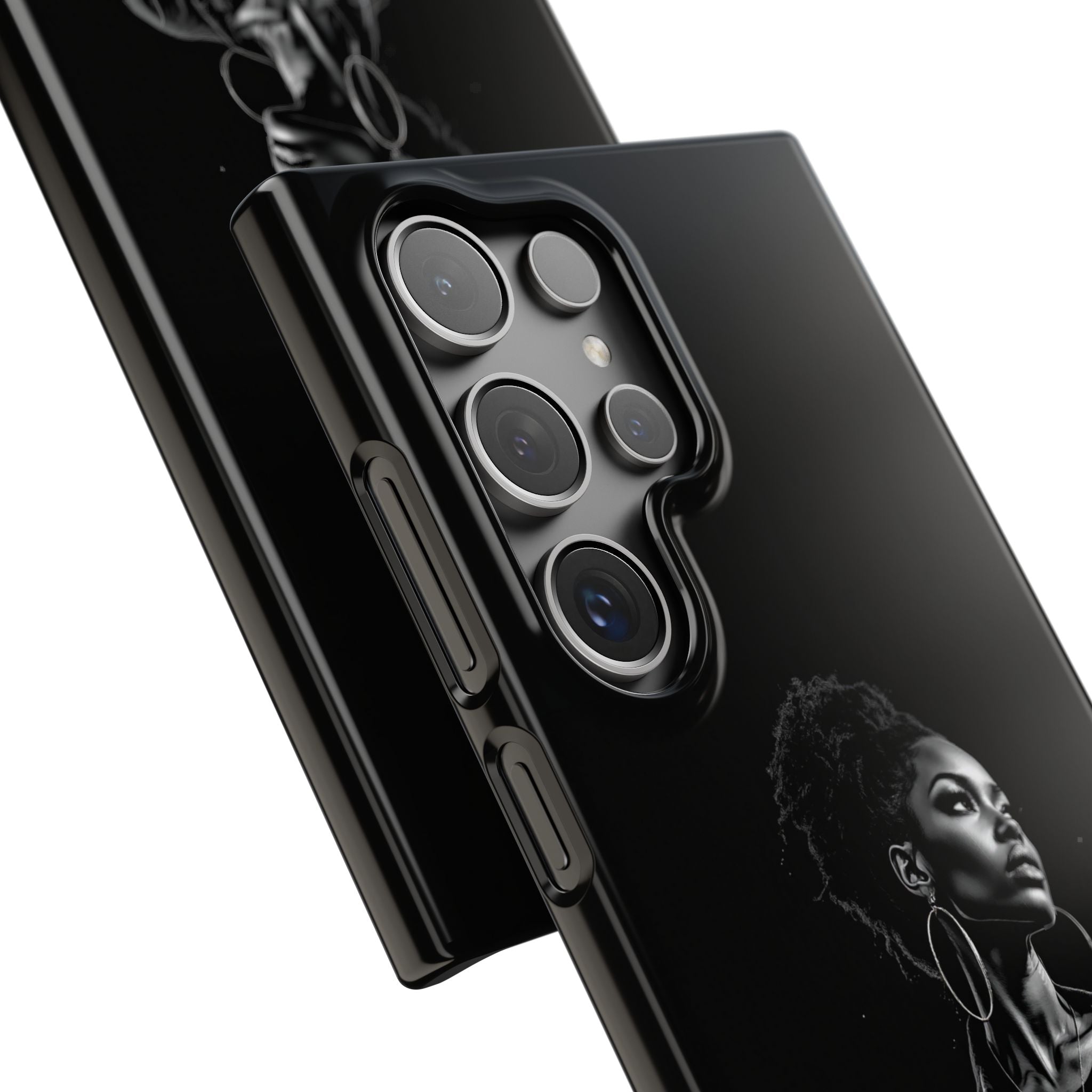Phone Case — "Long Haul Loyalty" Black Portrait Snap Case