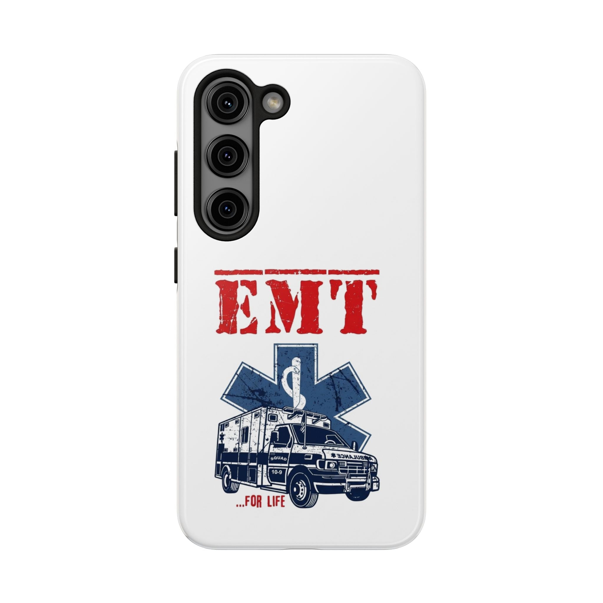 EMT ambulance graphic Phone Case | Emergency Medical Technician design