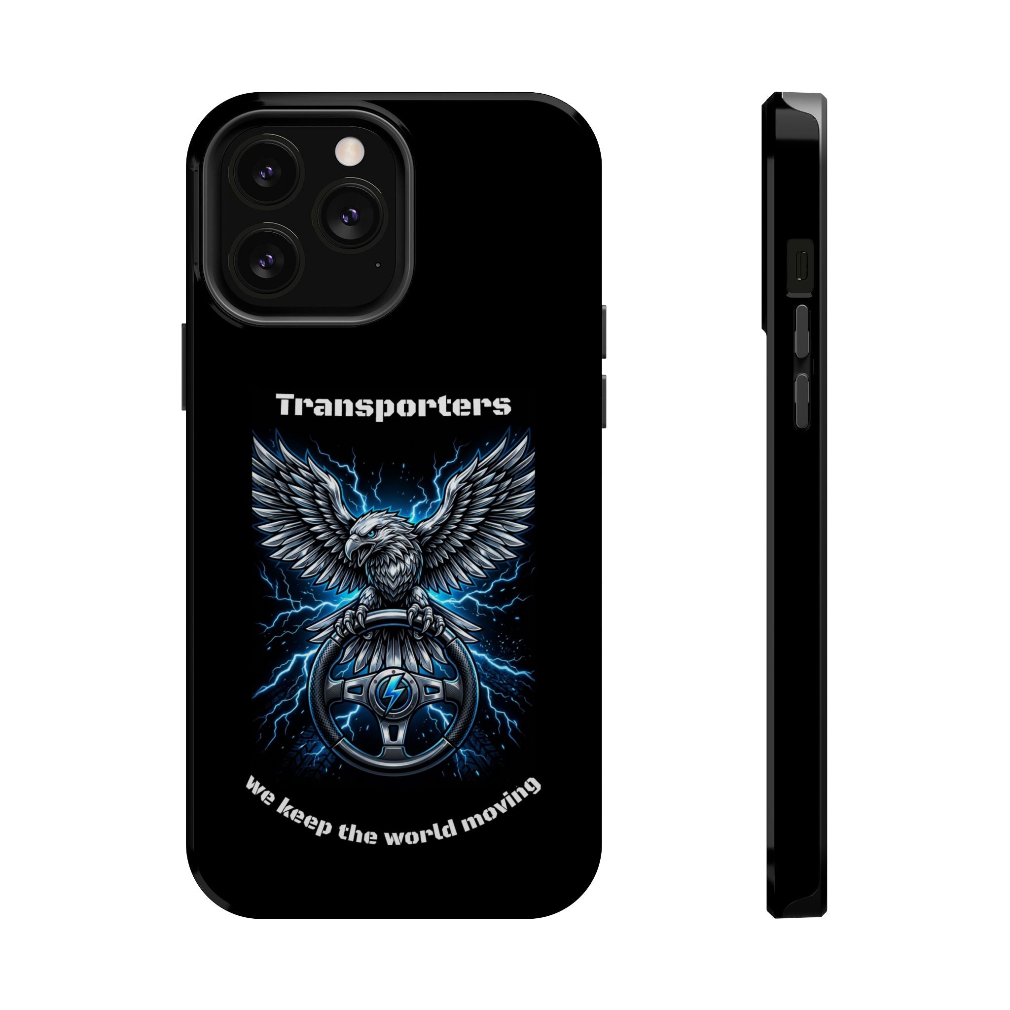 Electric Raven Magnetic Phone Case — Impact‑Resistant Protective Cover