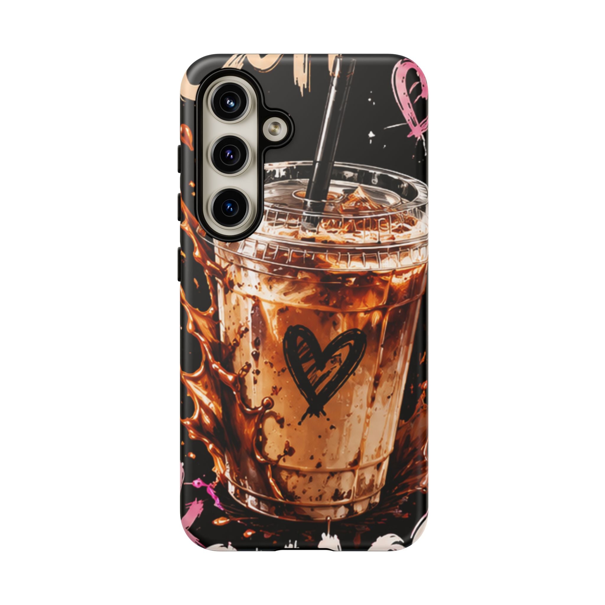 Iced Coffee Phone Case – 'Iced Coffee latte: Stylish Protective Case