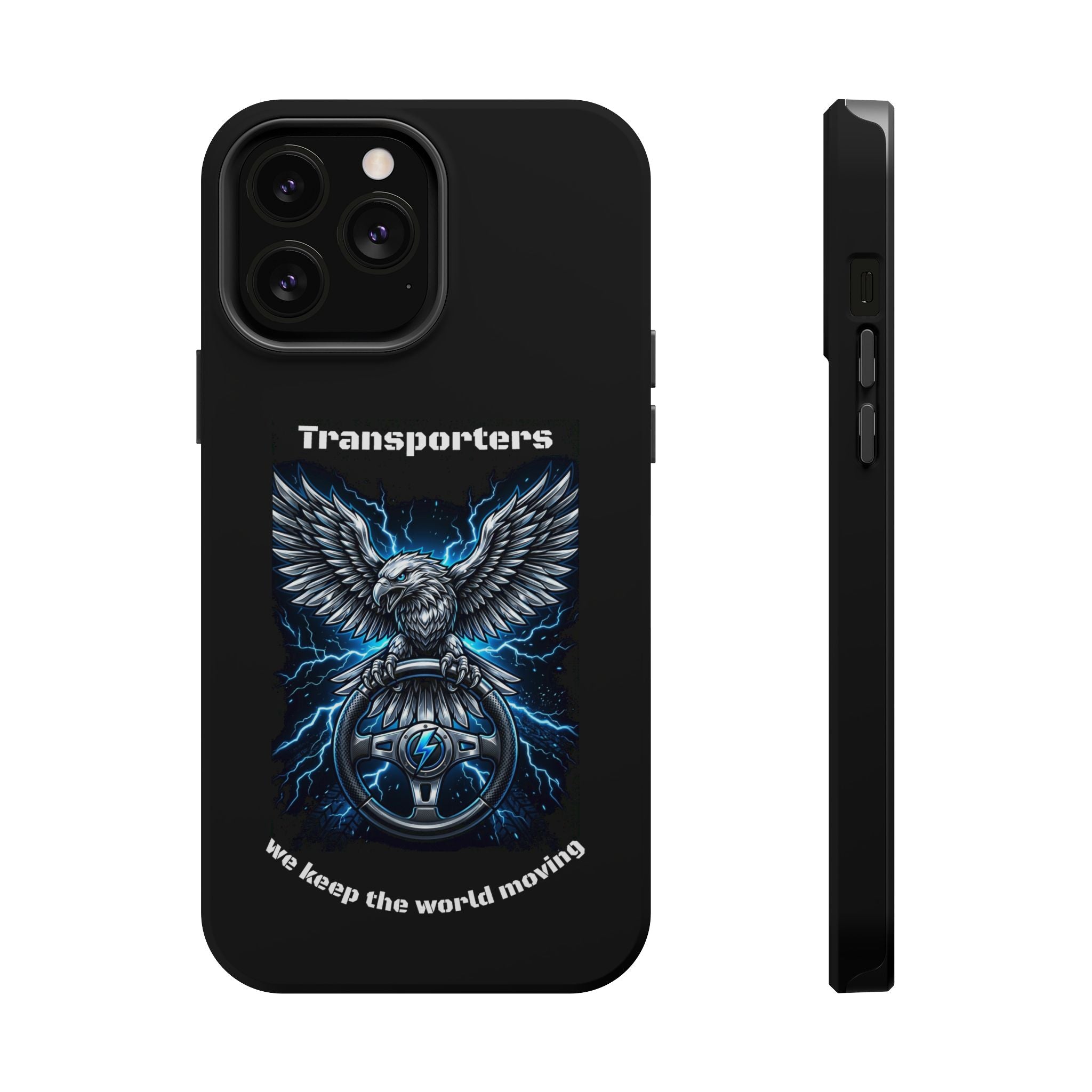 Electric Raven Magnetic Phone Case — Impact‑Resistant Protective Cover