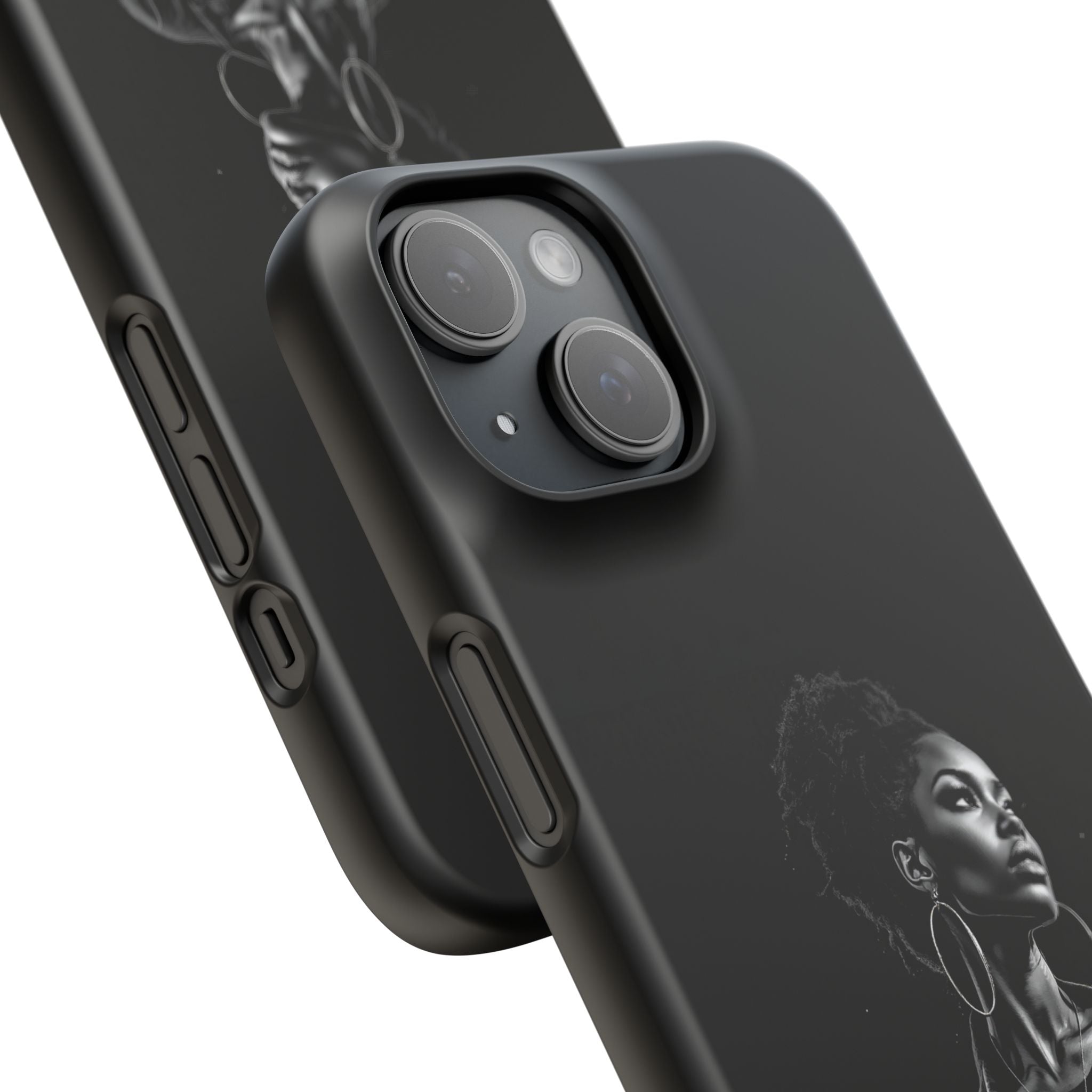 Phone Case — "Long Haul Loyalty" Black Portrait Snap Case