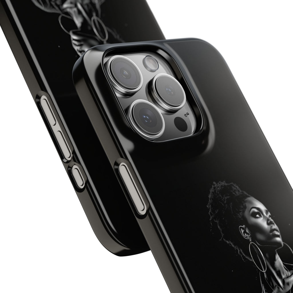 Phone Case — "Long Haul Loyalty" Black Portrait Snap Case