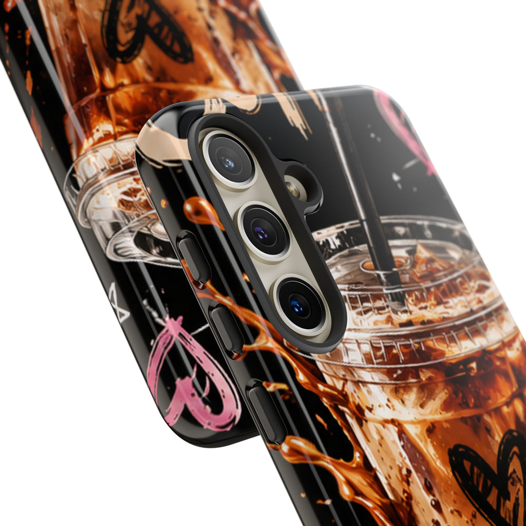 Iced Coffee Phone Case – 'Iced Coffee latte: Stylish Protective Case