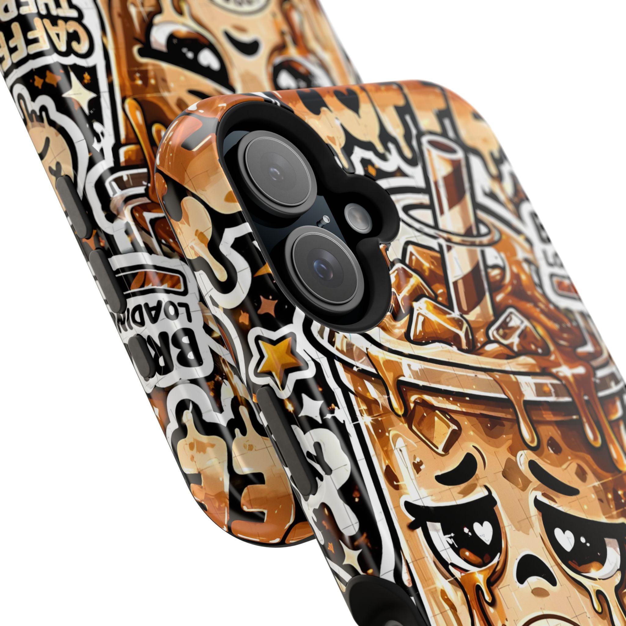 Iced Coffee Phone Case — “Sippin' & Survivin'” Magnetic Impact-Resistant Case
