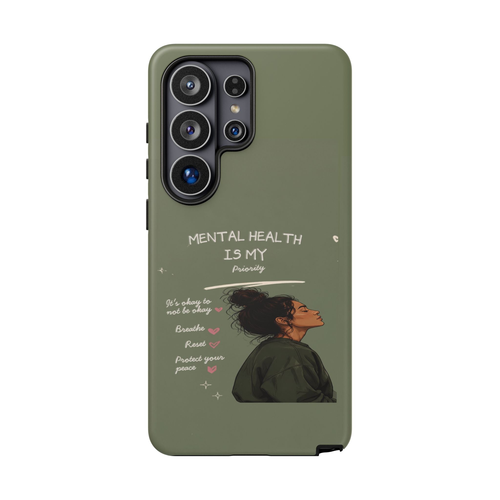 Mental Health Is My Priority Phone Case — Inspirational Protective iPhone Cover