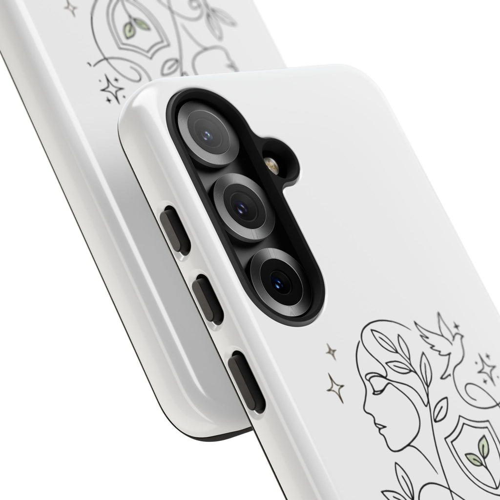 Protect Your Peace Phone Case – Minimalist Wellness iPhone Cover