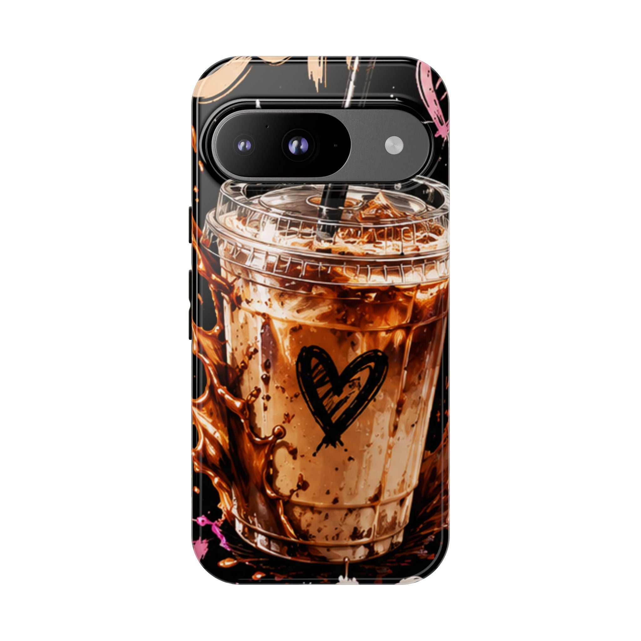 Iced Coffee Phone Case – 'Iced Coffee latte: Stylish Protective Case