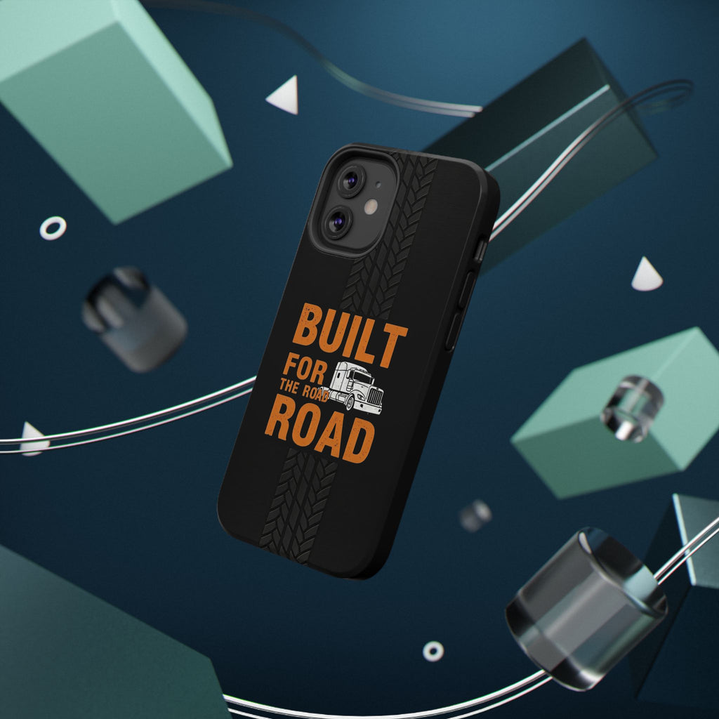 Phone Case — "Built for the Road" Truck Tire-Track Impact-Resistant Case