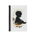 Gold Silhouette Baby Passport Cover – Black Infant Silhouette Travel Holder