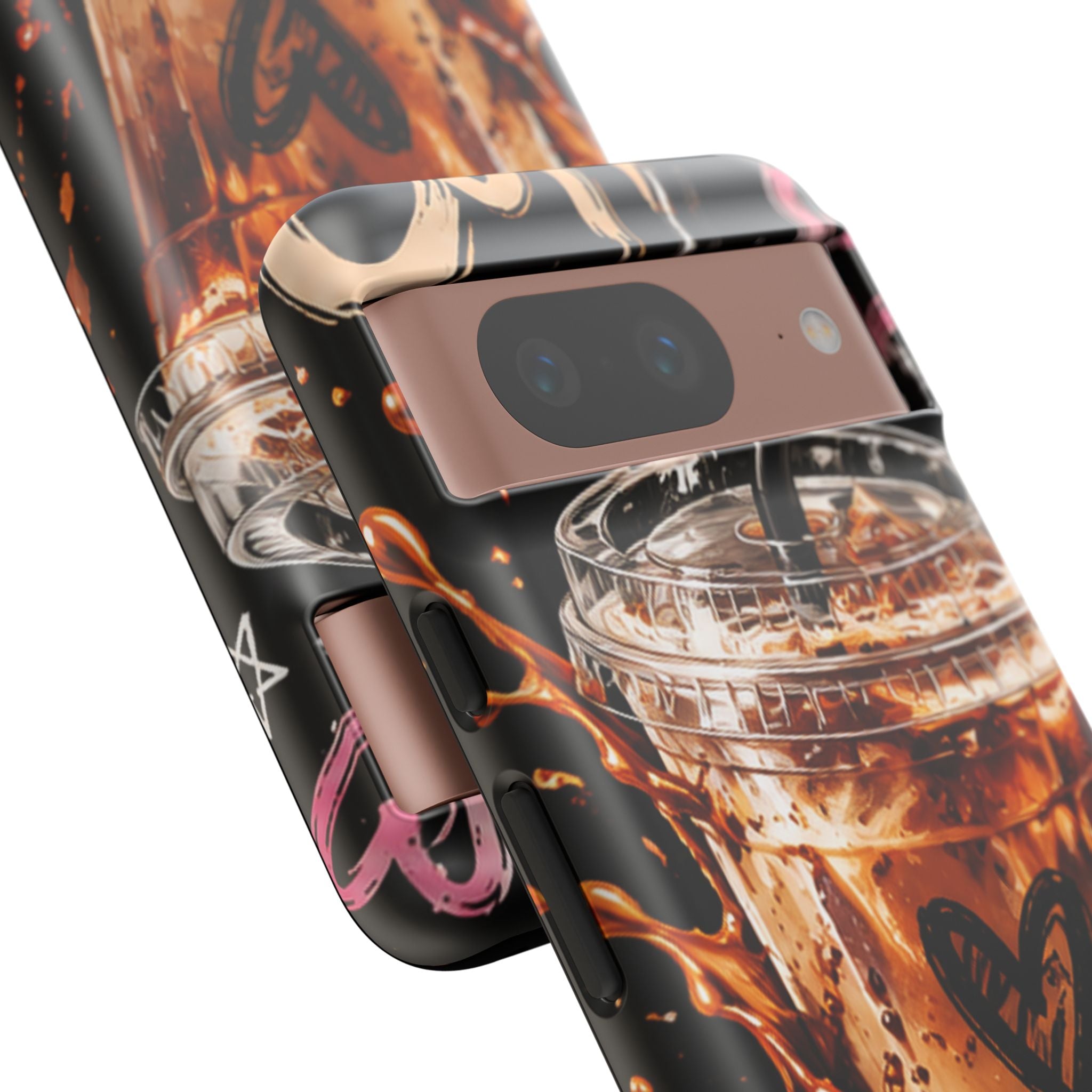 Iced Coffee Phone Case – 'Iced Coffee latte: Stylish Protective Case