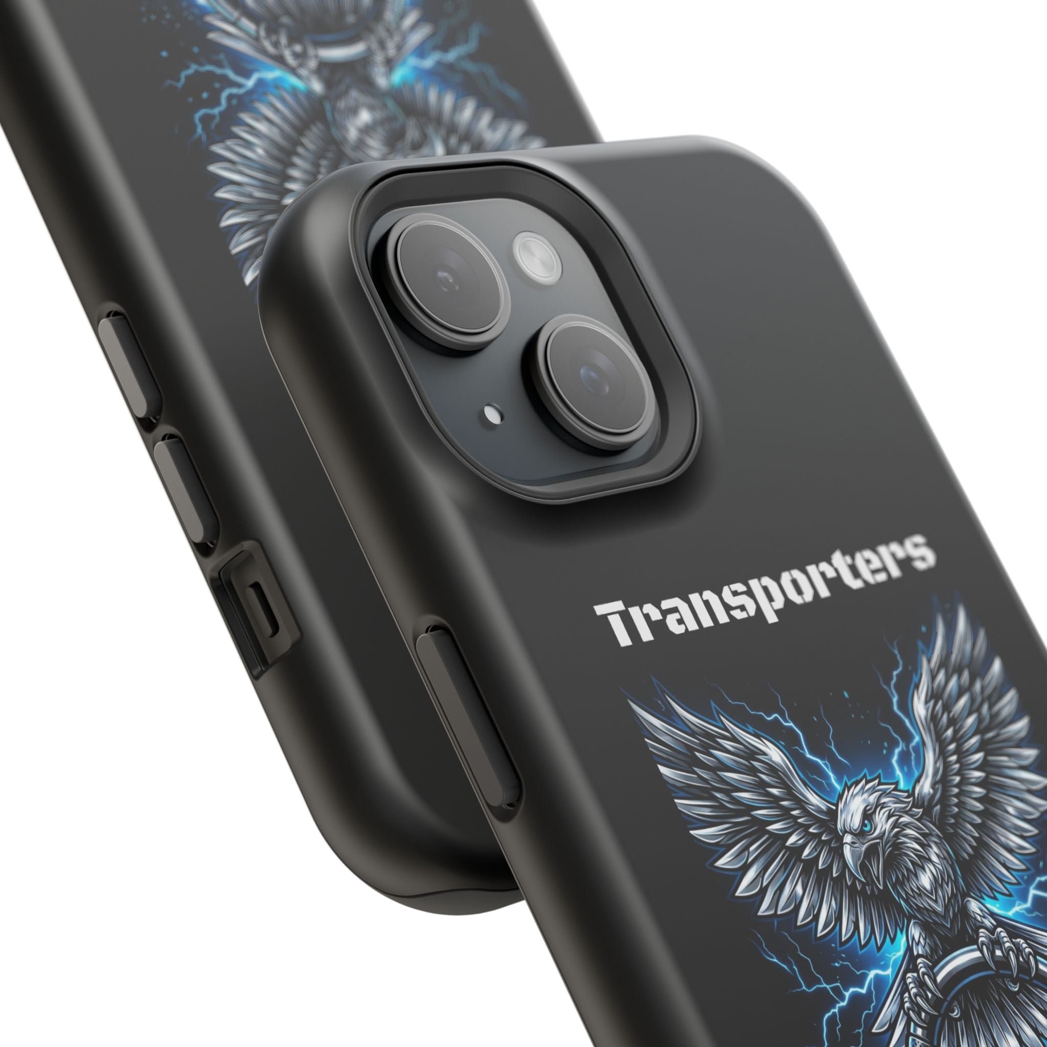 Electric Raven Magnetic Phone Case — Impact‑Resistant Protective Cover