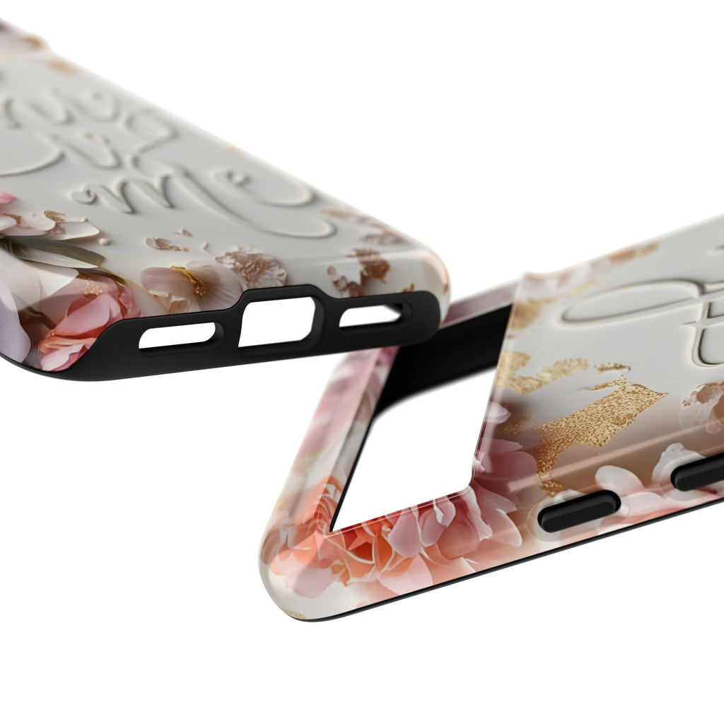 Phone Case — "This Is Me" Floral Tough Case