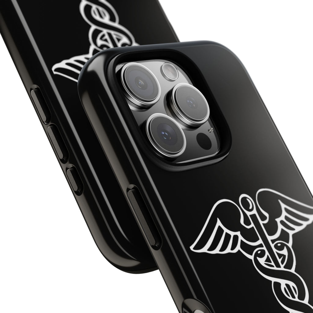 Medical Caduceus Phone Case — "Where Science Meets Compassion" Protective iPhone Cover