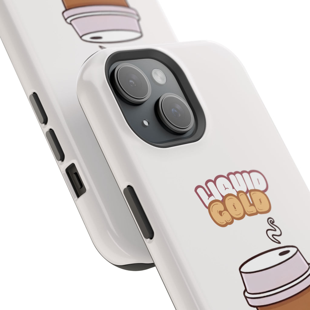 Coffee Cup Phone Case – “Liquid Gold” Cute Kawaii Espresso Impact-Resistant Case