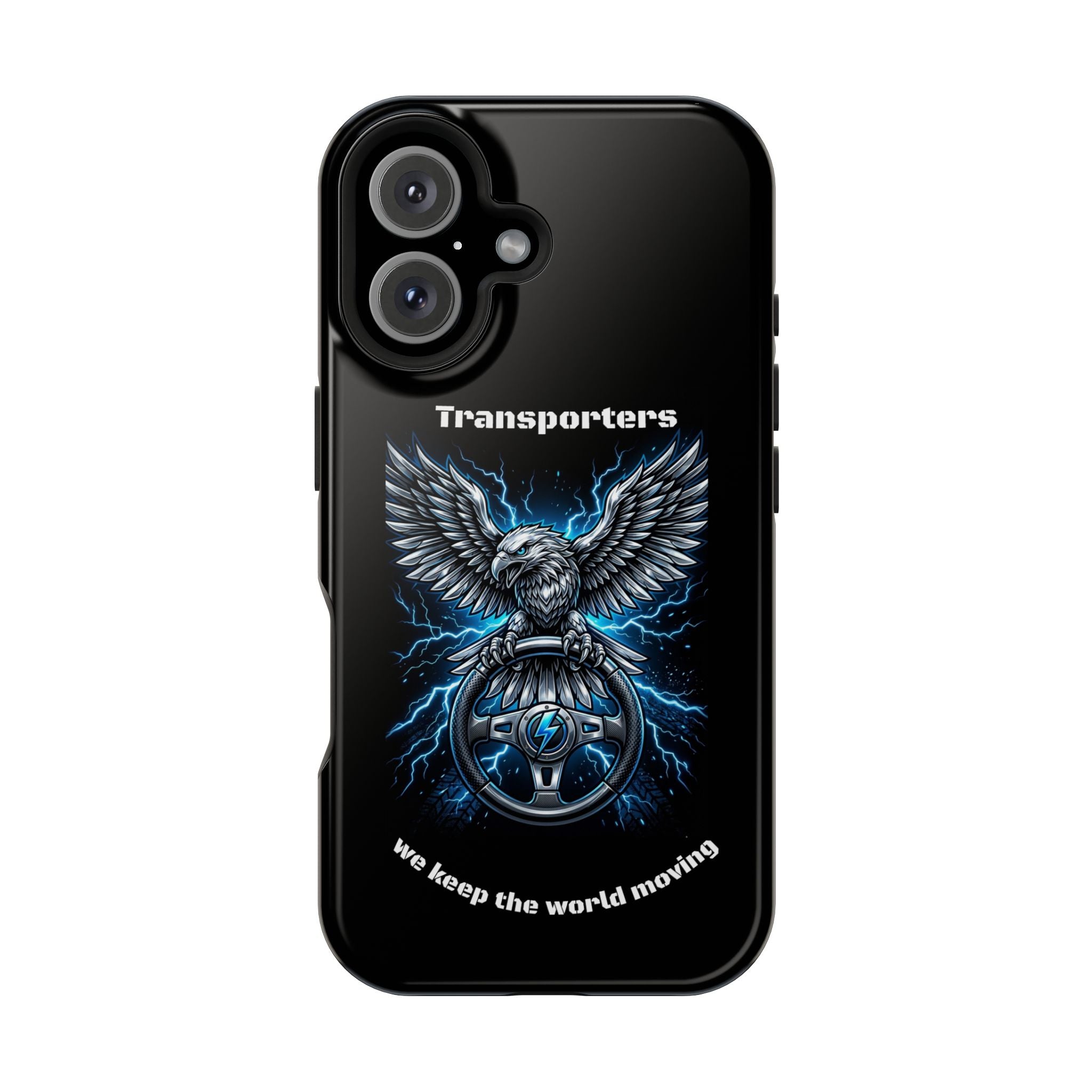 Electric Raven Magnetic Phone Case — Impact‑Resistant Protective Cover
