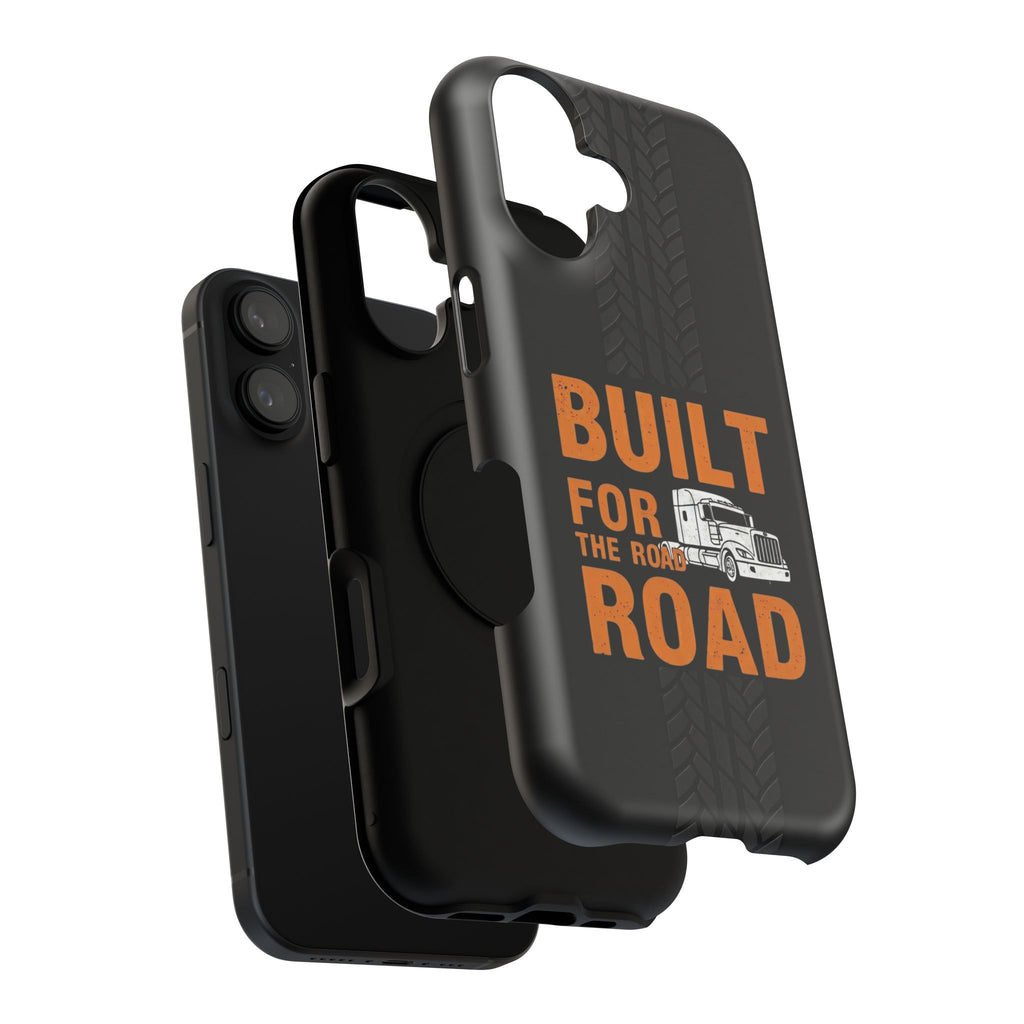 Phone Case — "Built for the Road" Truck Tire-Track Impact-Resistant Case