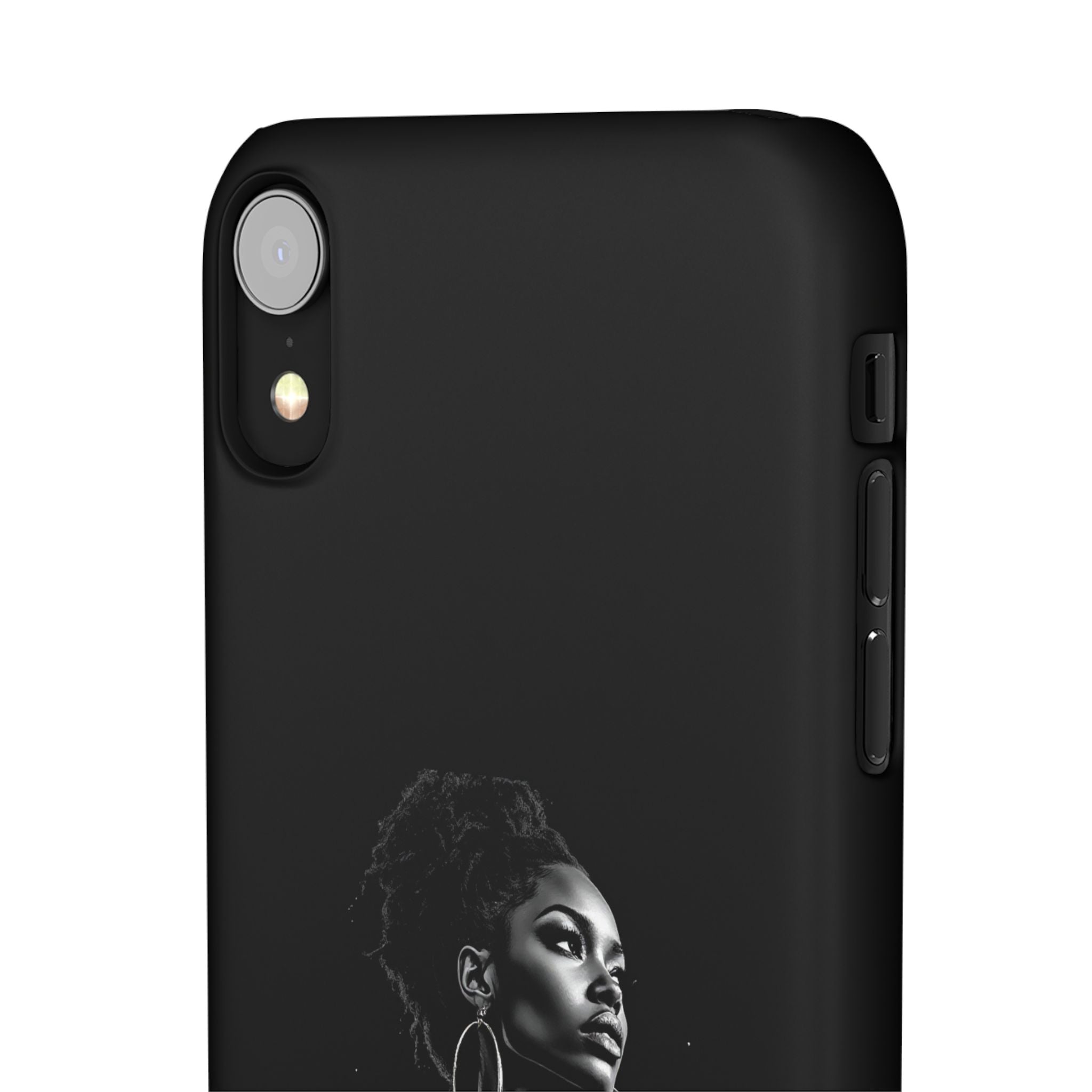 Phone Case — "Long Haul Loyalty" Black Portrait Snap Case