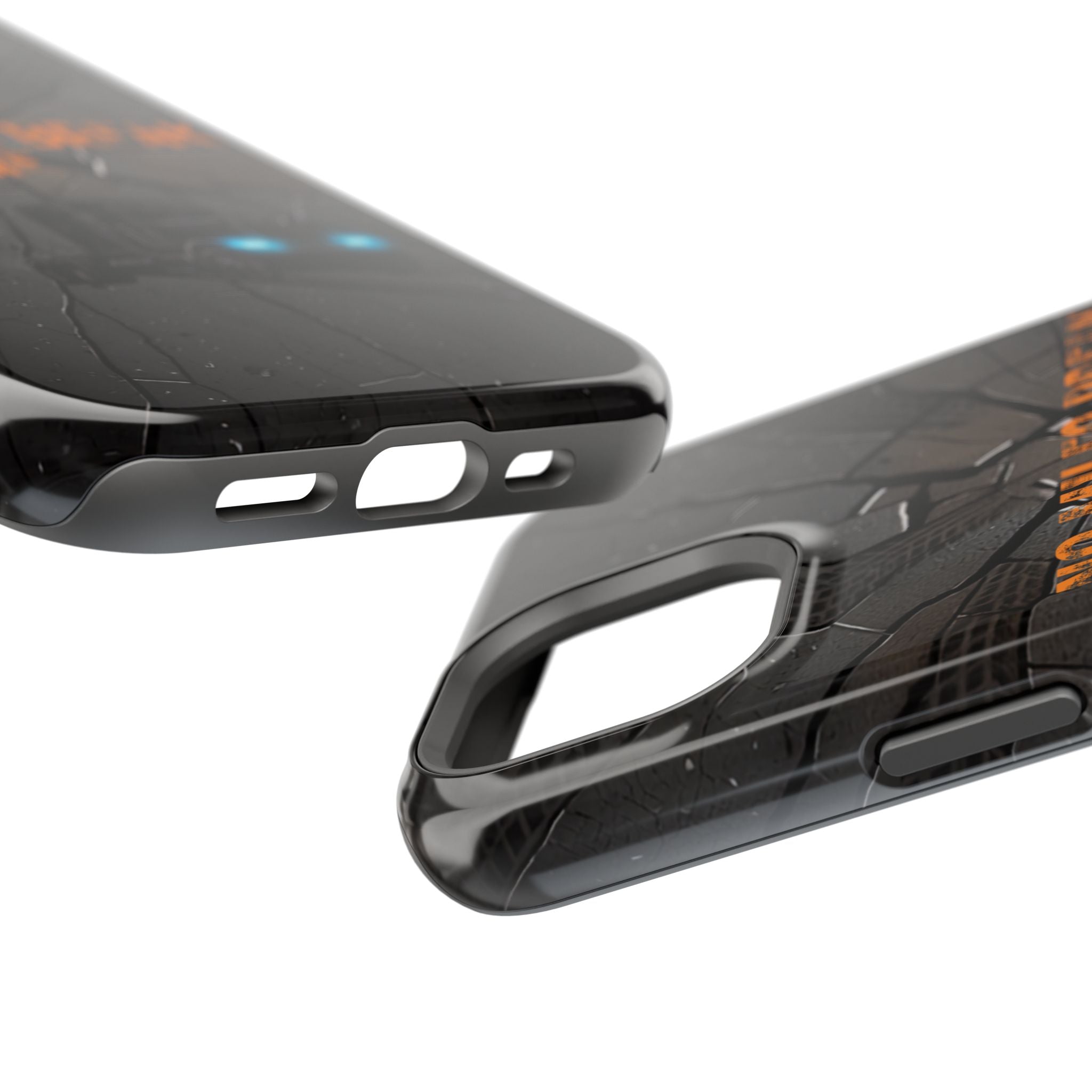Phone Case — Fiery Semi Truck Magnetic Impact-Resistant Case