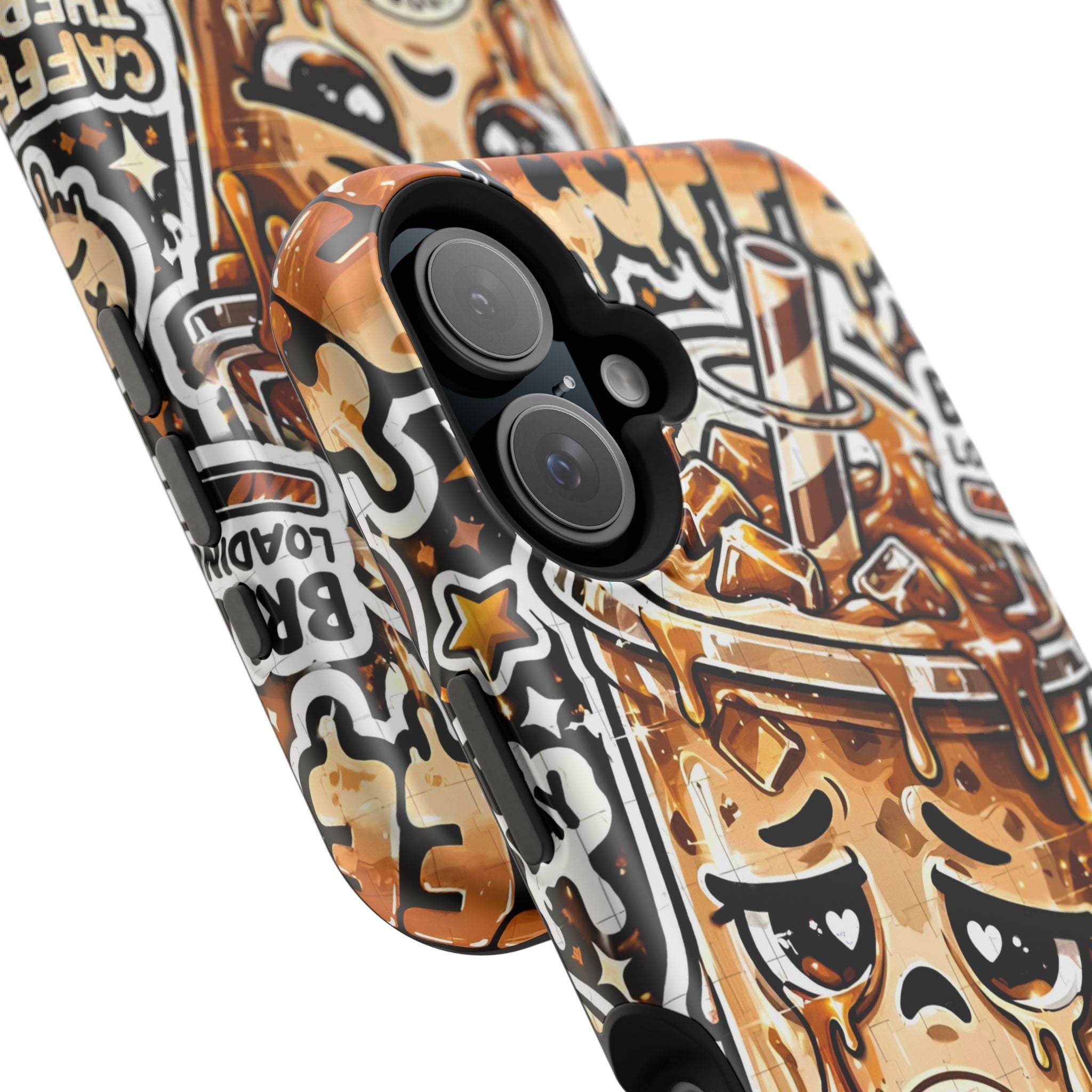 Iced Coffee Phone Case — “Sippin' & Survivin'” Magnetic Impact-Resistant Case