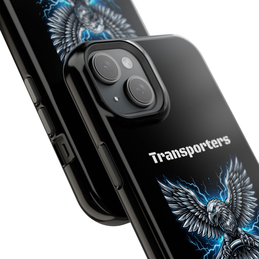 Electric Raven Magnetic Phone Case — Impact‑Resistant Protective Cover