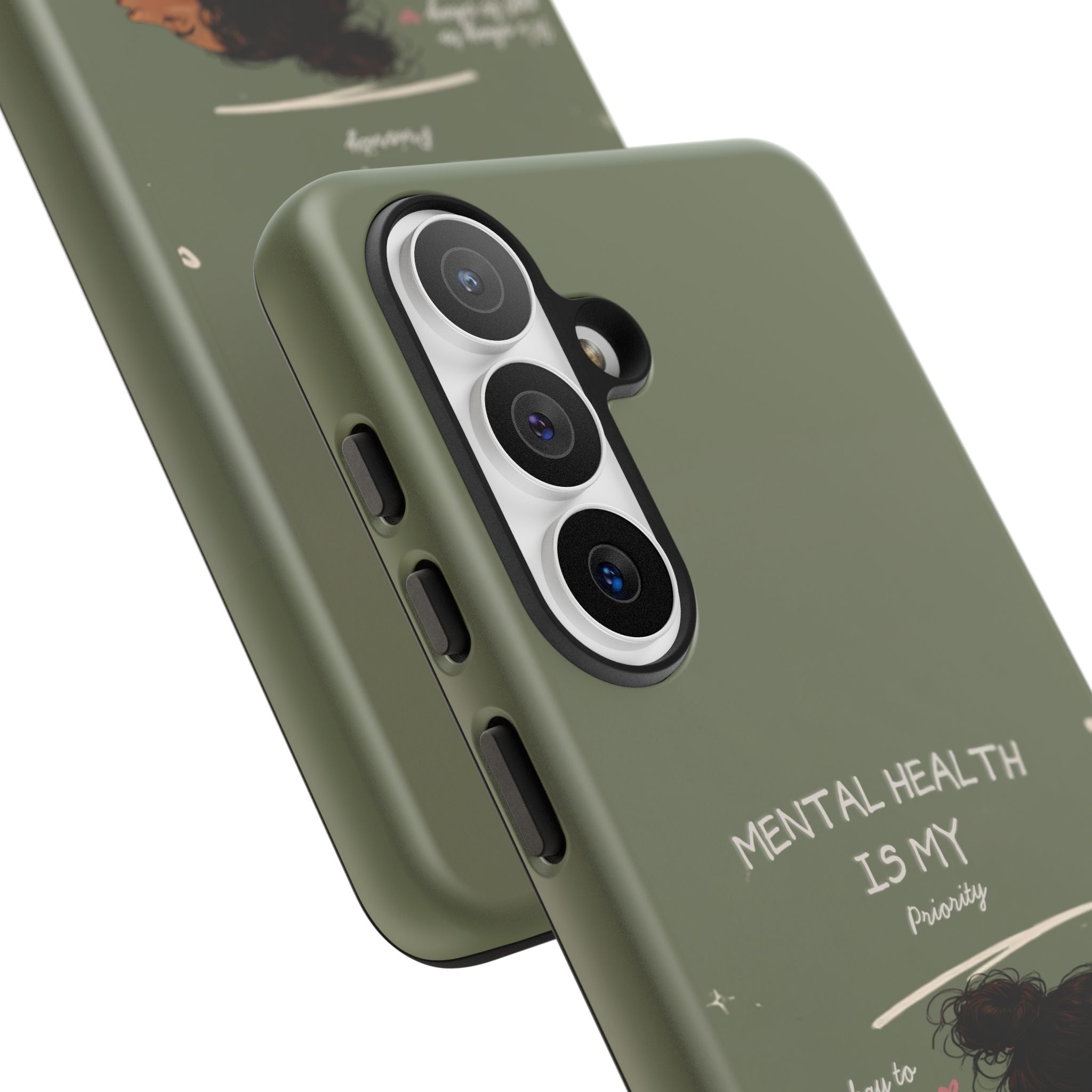 Mental Health Is My Priority Phone Case — Inspirational Protective iPhone Cover
