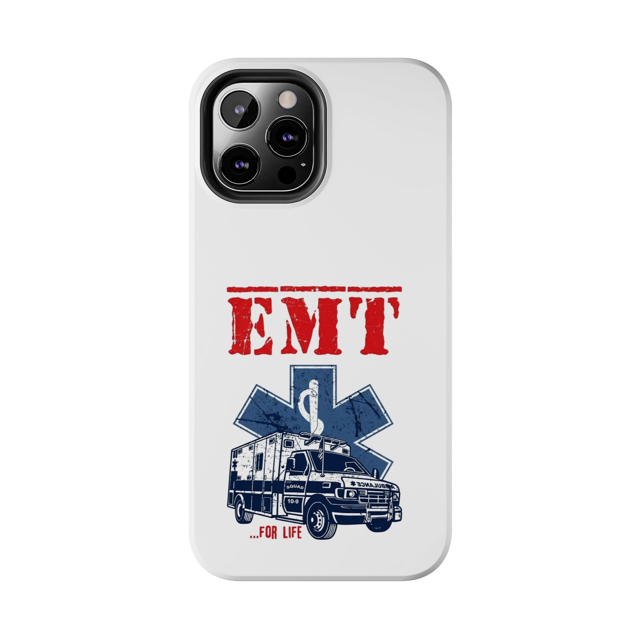 EMT ambulance graphic Phone Case | Emergency Medical Technician design