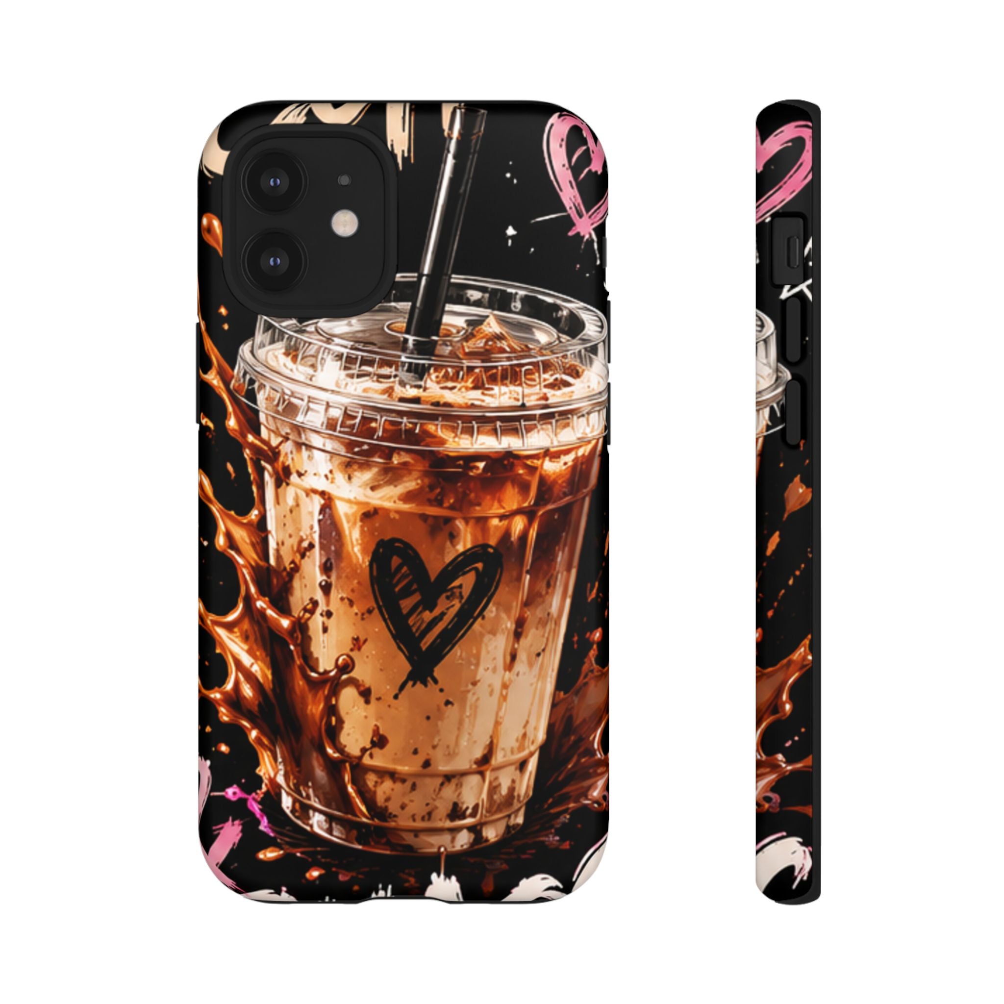 Iced Coffee Phone Case – 'Iced Coffee latte: Stylish Protective Case