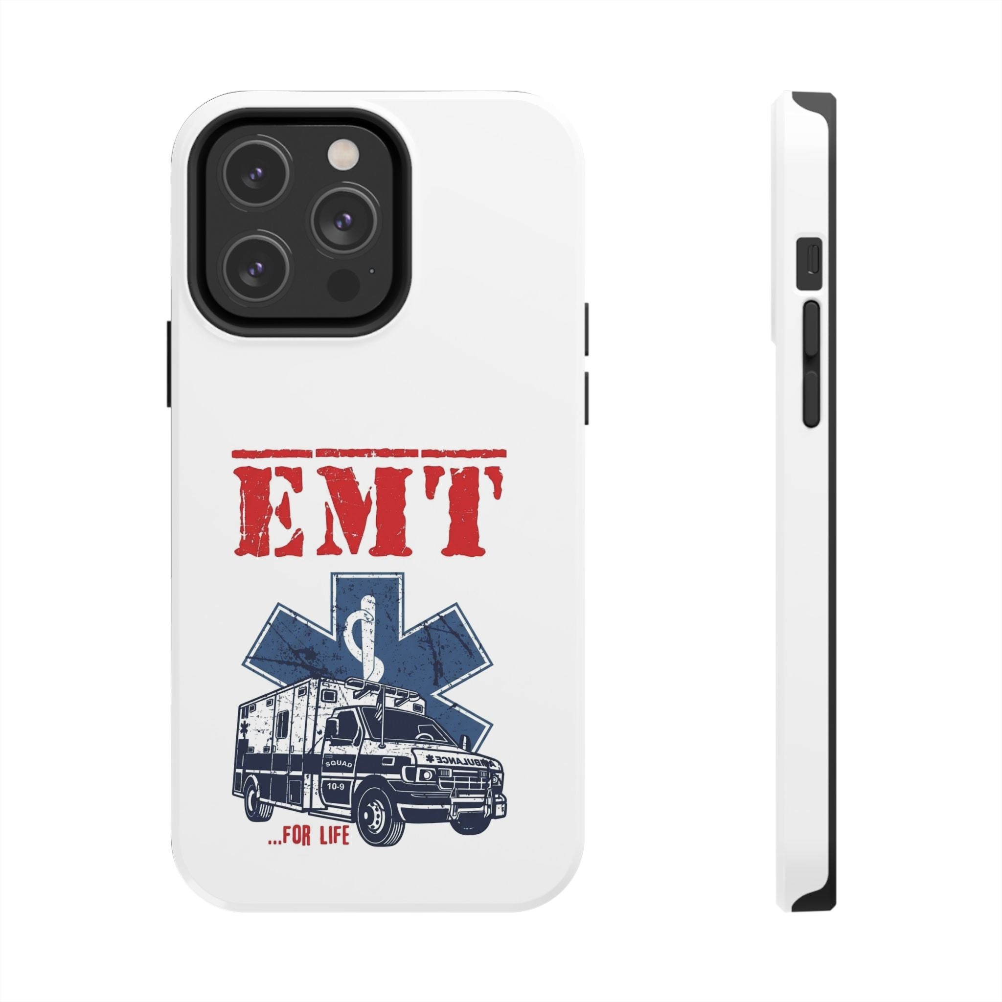EMT ambulance graphic Phone Case | Emergency Medical Technician design