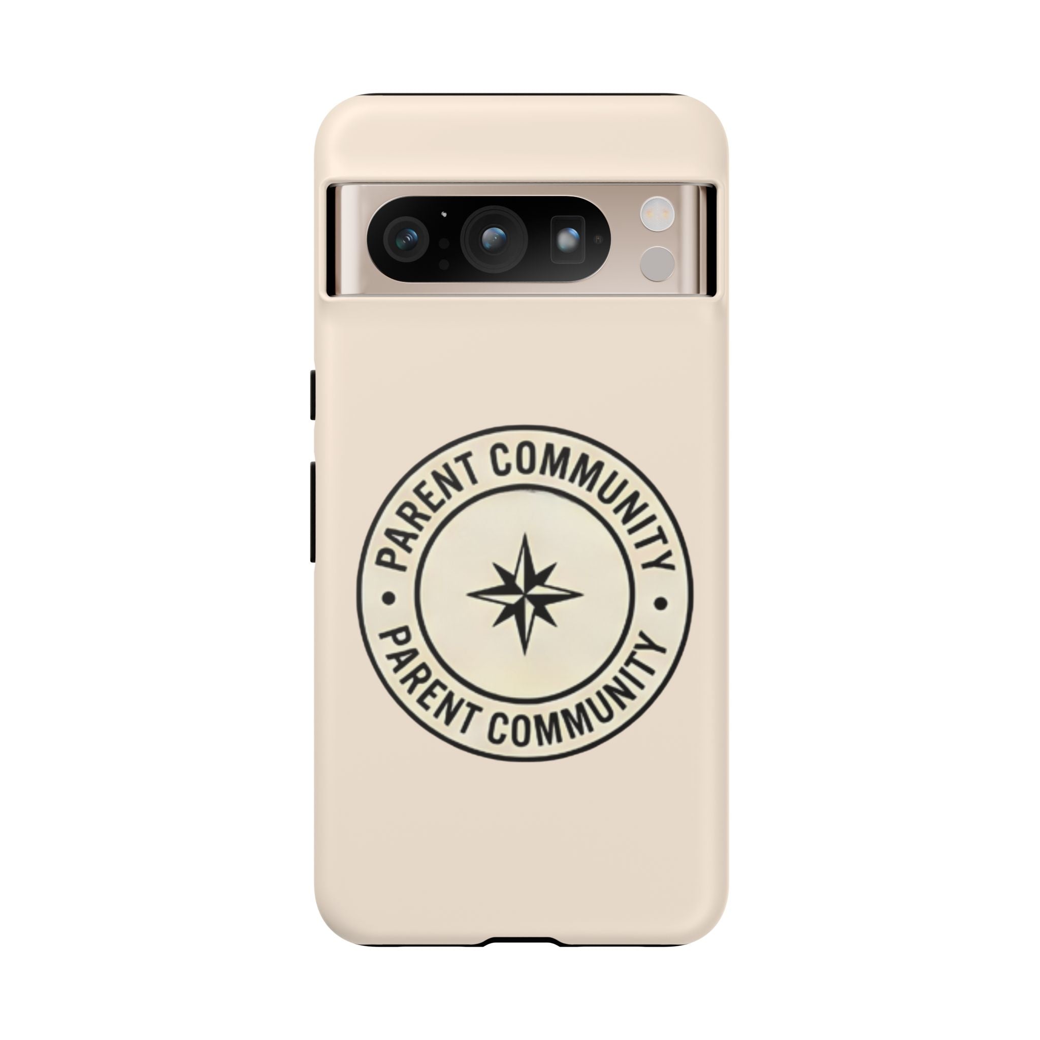 Parent Community Tough Phone Case — Durable Compass Logo Protective Cover