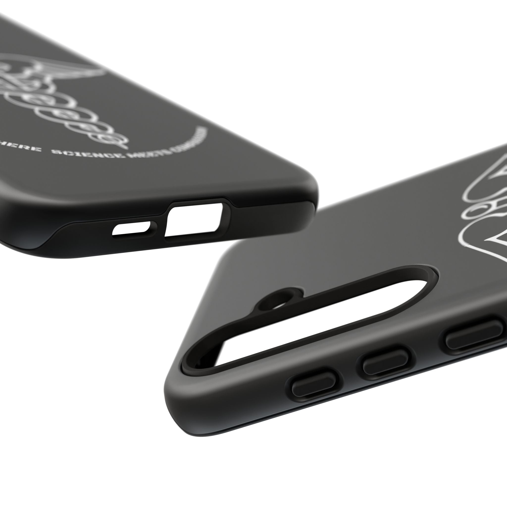Medical Caduceus Phone Case — "Where Science Meets Compassion" Protective iPhone Cover