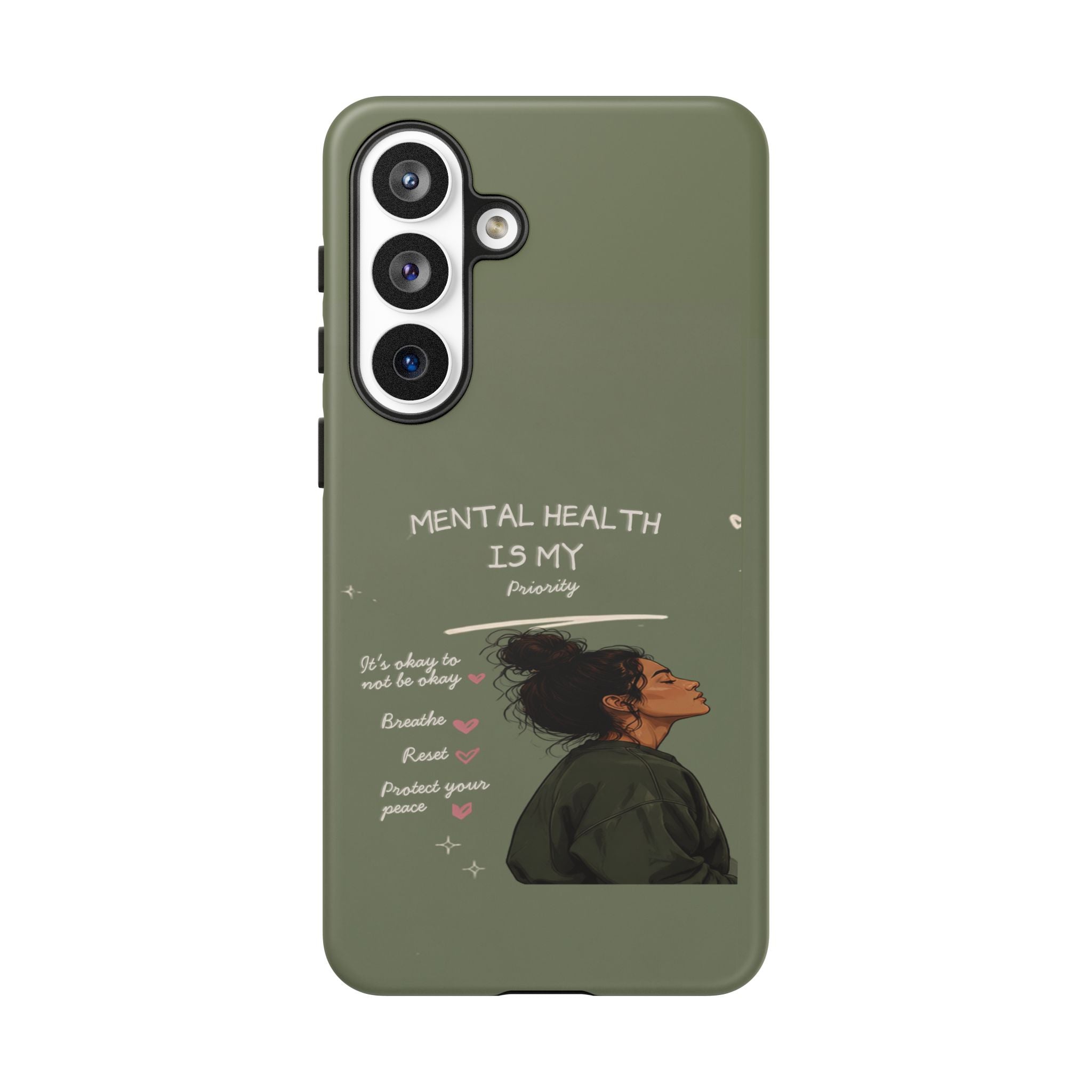 Mental Health Is My Priority Phone Case — Inspirational Protective iPhone Cover