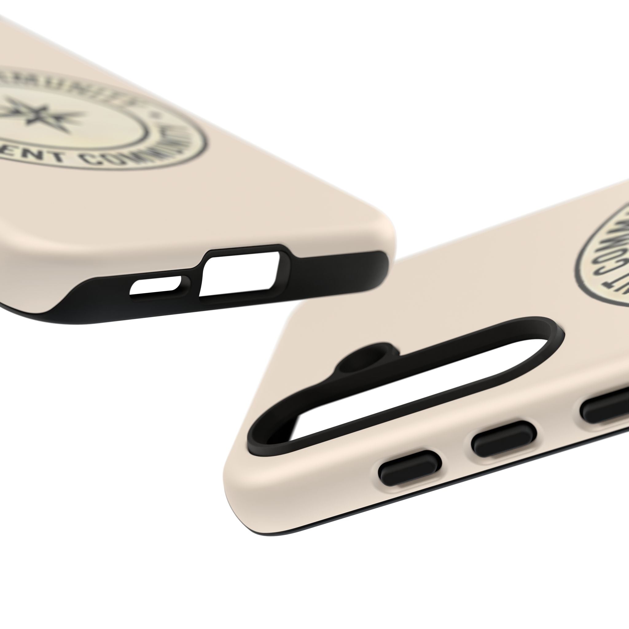 Parent Community Tough Phone Case — Durable Compass Logo Protective Cover