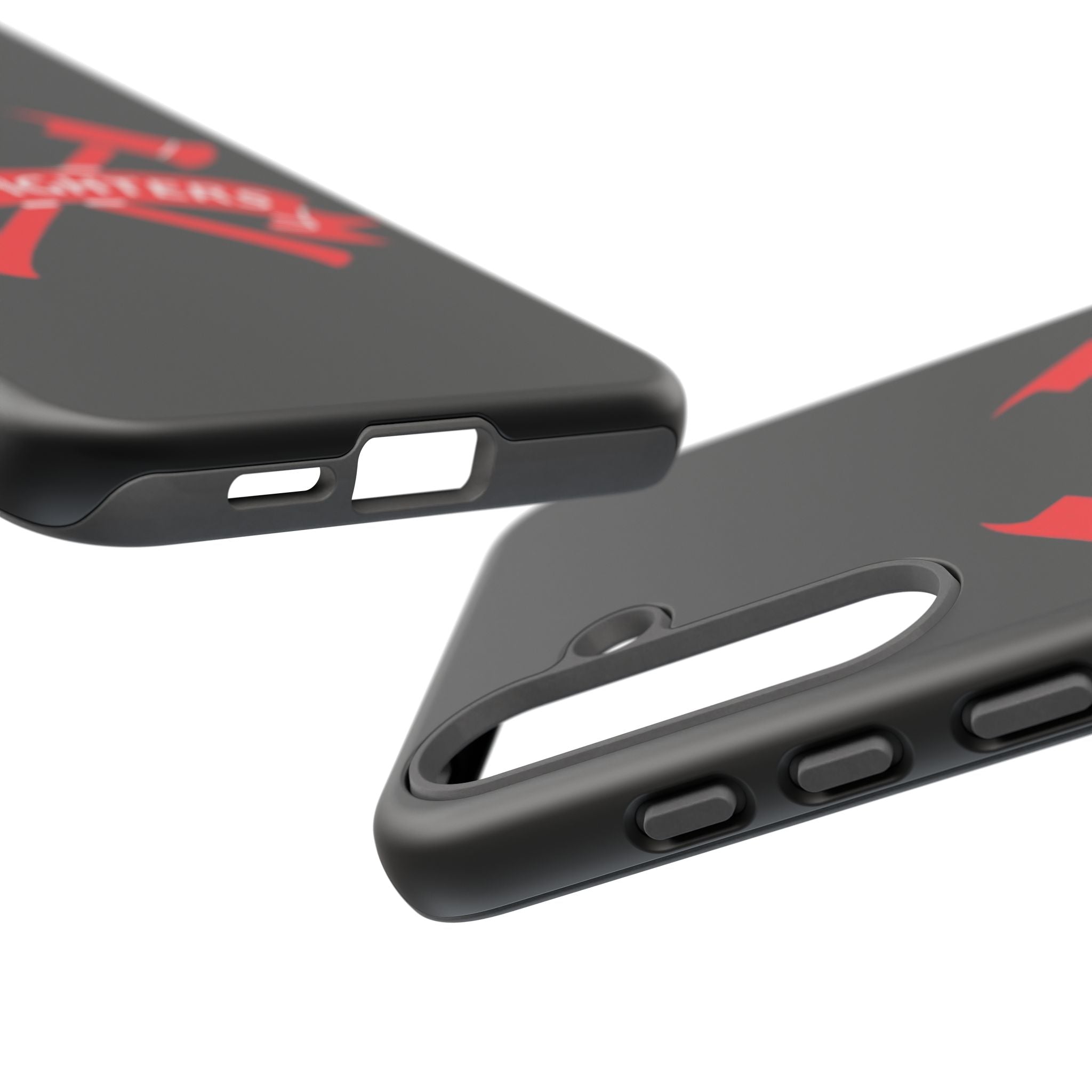 Firefighters Tough Phone Case — Red Crossed Axes Design