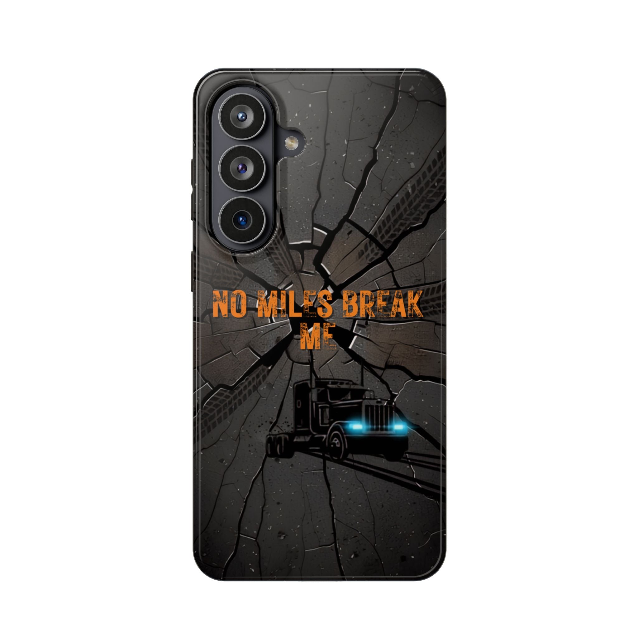 Phone Case — Fiery Semi Truck Magnetic Impact-Resistant Case