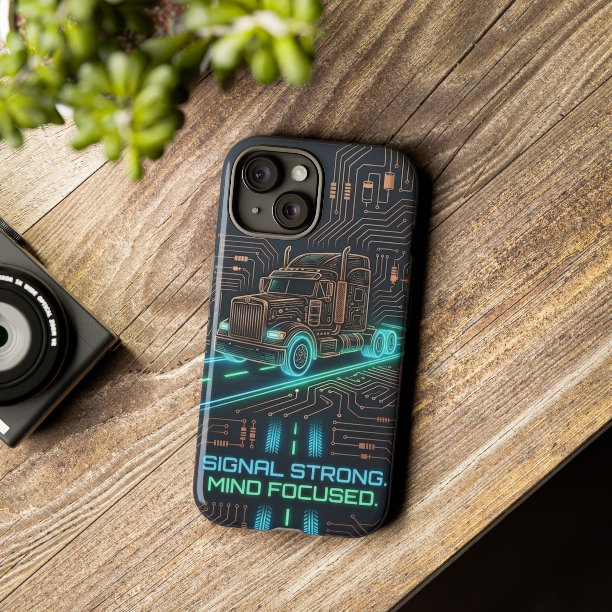 Diesel Warrior Truck Phone Case — Heavy-Duty Trucker iPhone Cover
