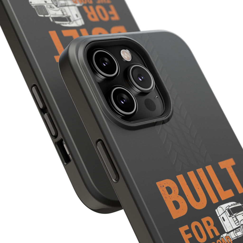Phone Case — "Built for the Road" Truck Tire-Track Impact-Resistant Case