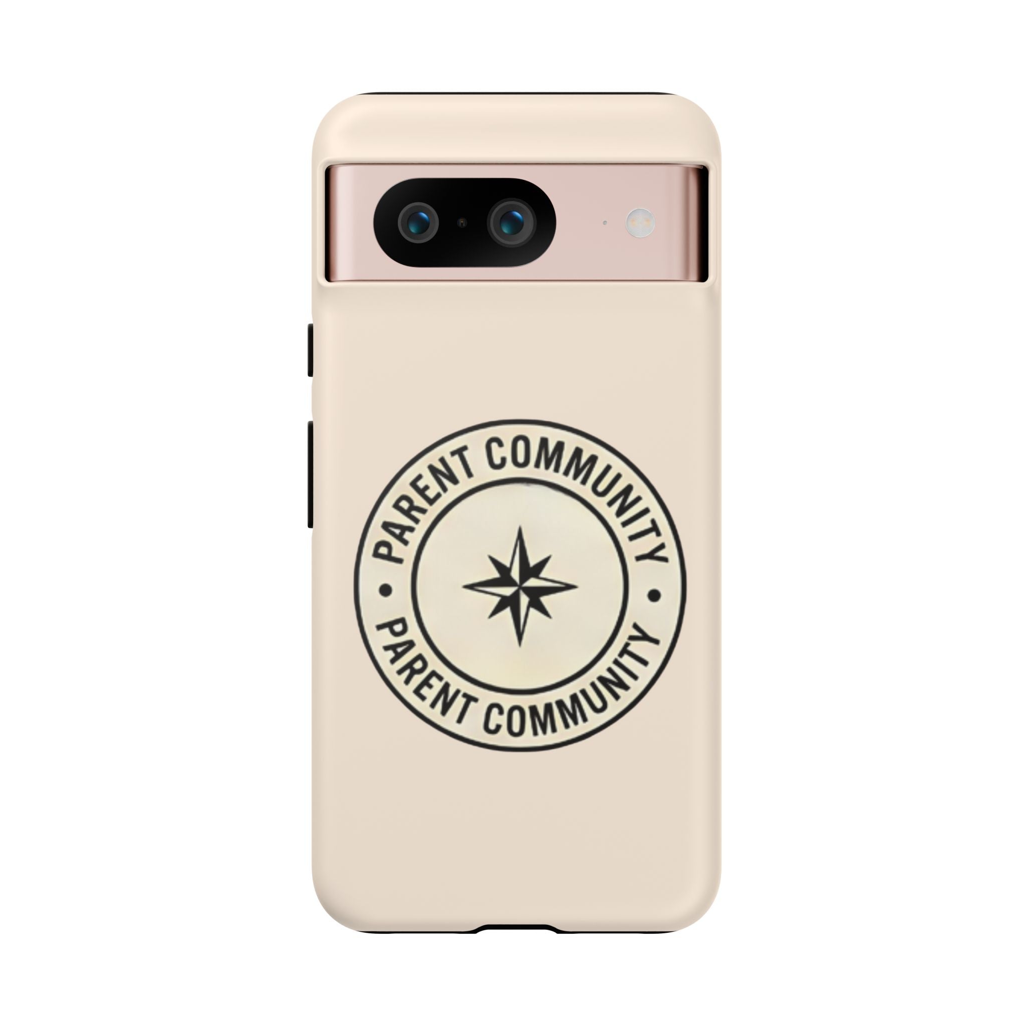 Parent Community Tough Phone Case — Durable Compass Logo Protective Cover