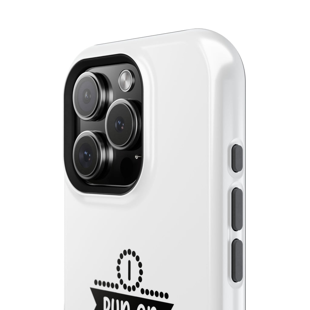 Phone Case — "Run on Coffee and Chaos" Impact-Resistant Protective Cover