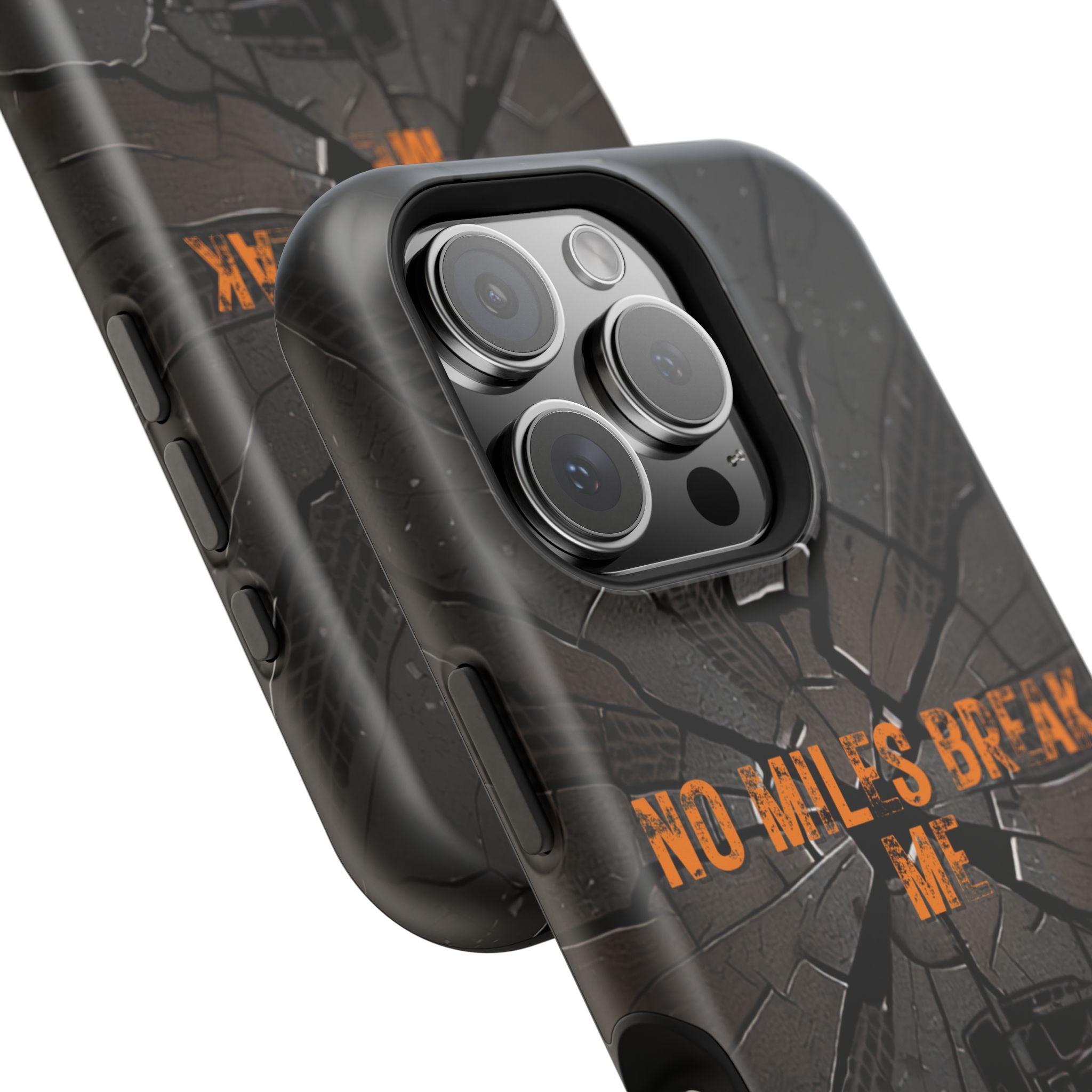 Phone Case — Fiery Semi Truck Magnetic Impact-Resistant Case