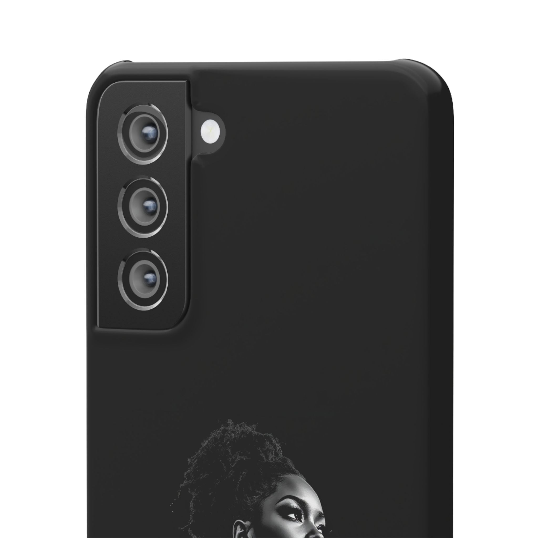 Phone Case — "Long Haul Loyalty" Black Portrait Snap Case