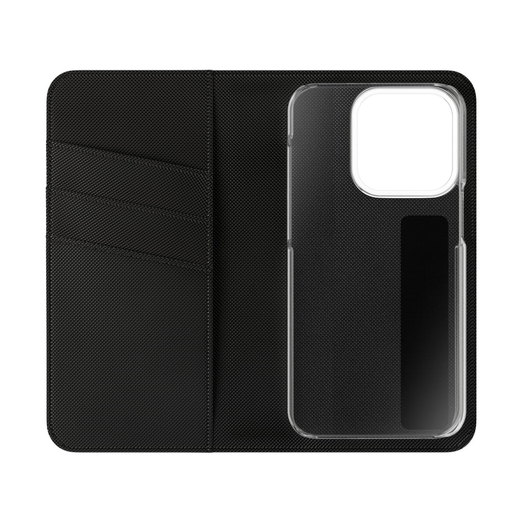 Teacher Life Flip Phone Case – Wallet Folio with Apple & Books Design