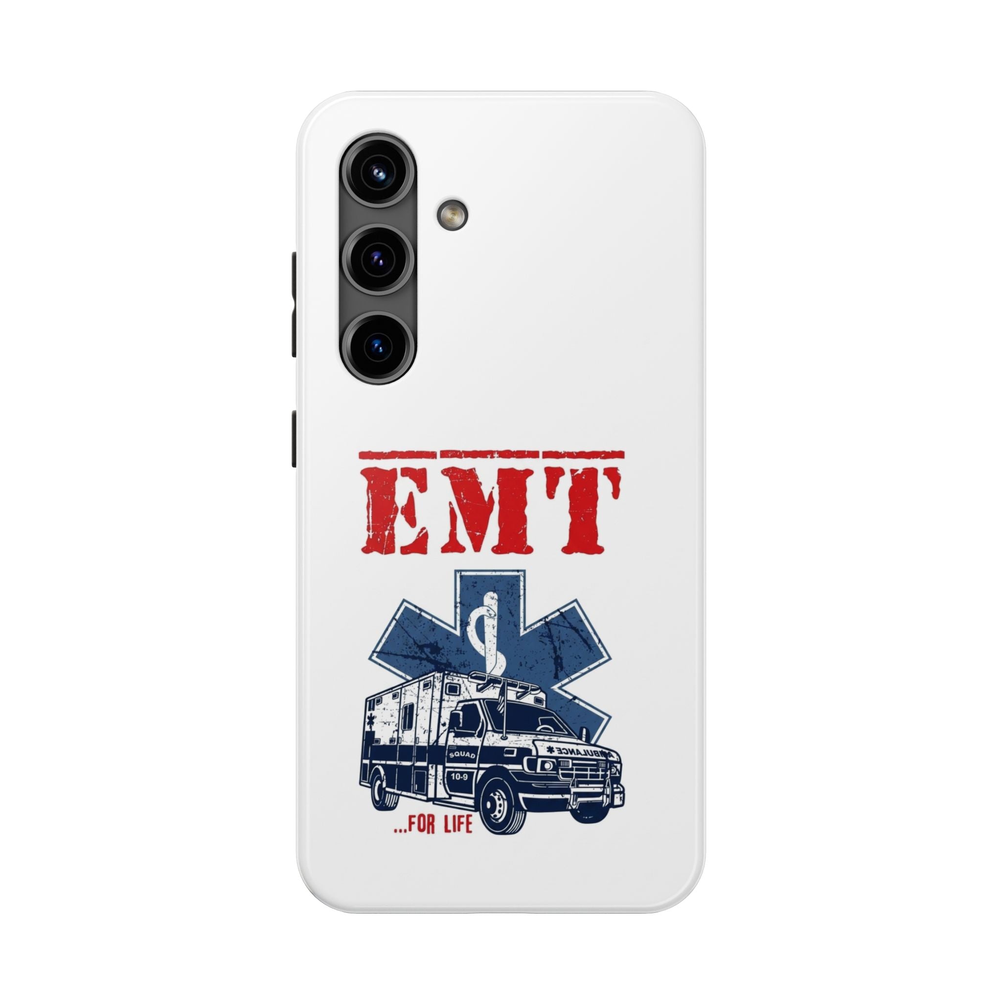 EMT ambulance graphic Phone Case | Emergency Medical Technician design
