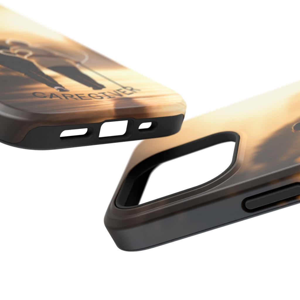 Caregiver Phone Case — Impact-Resistant Protective Case with Heart Design