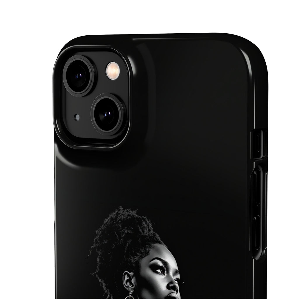 Phone Case — "Long Haul Loyalty" Black Portrait Snap Case