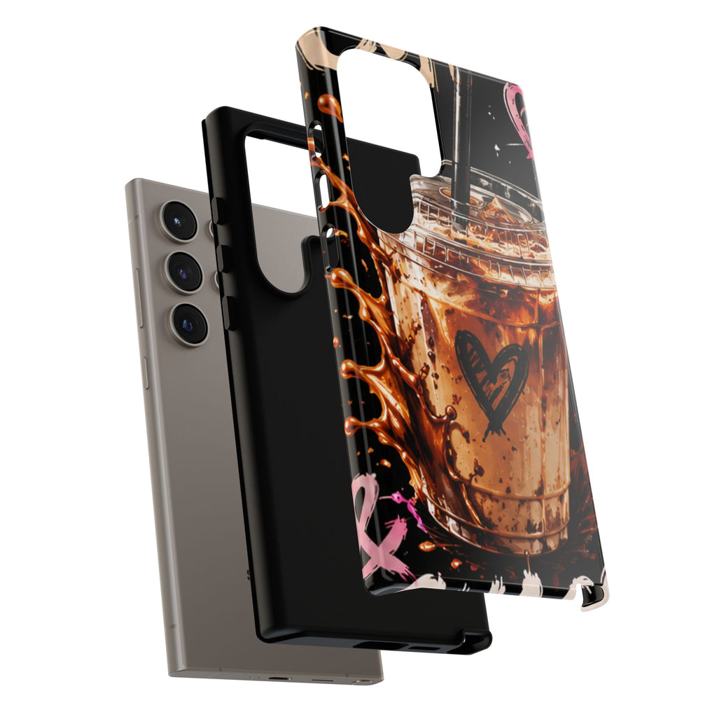 Iced Coffee Phone Case – 'Iced Coffee latte: Stylish Protective Case
