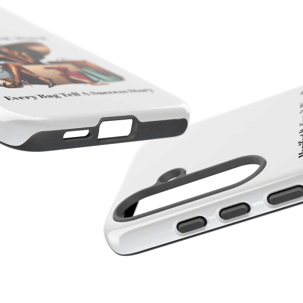 Phone Case - "Manifest It. Earn It. Wear It." Chic Shopper Design