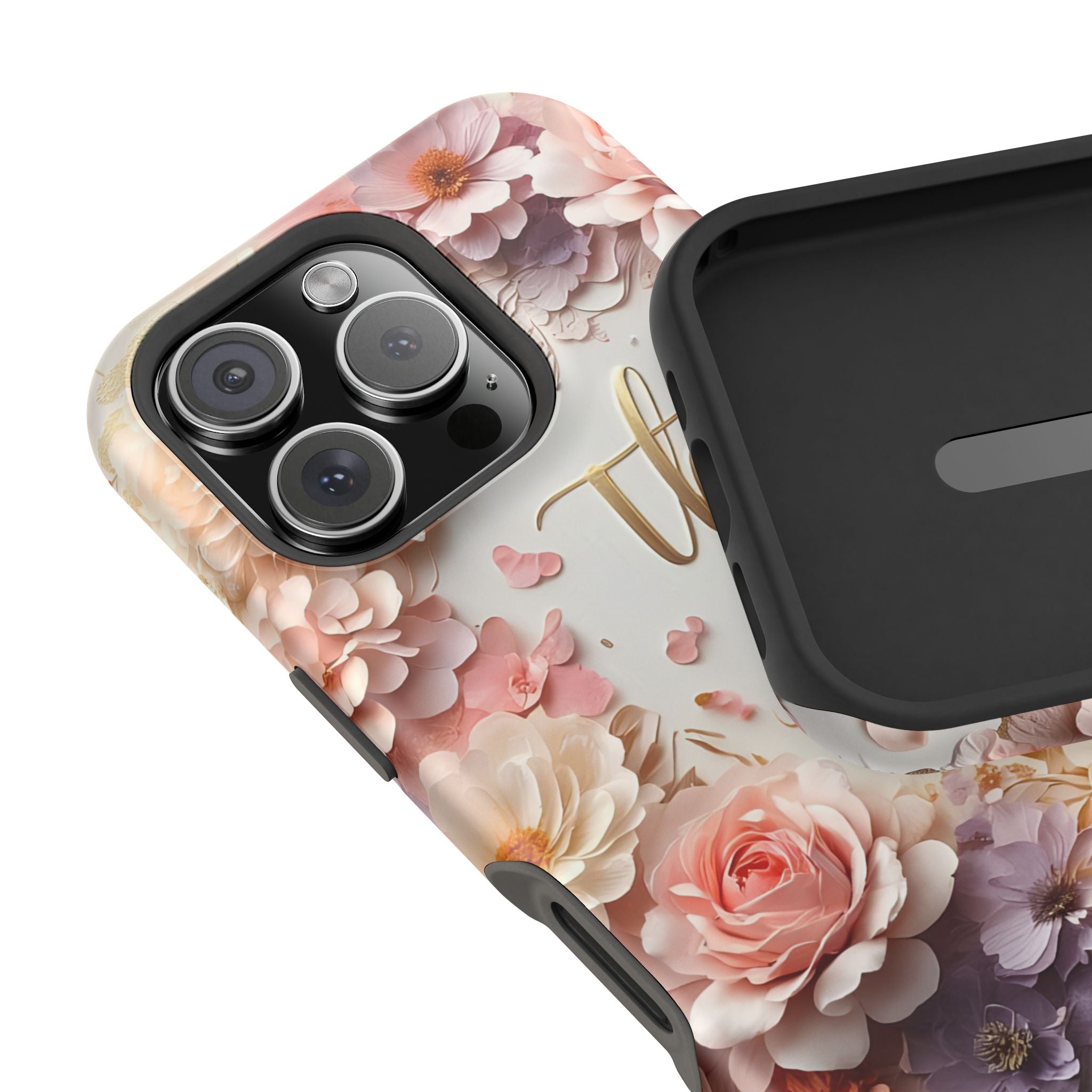 Floral "This Is Me" Phone Case — Impact-Resistant Floral Protective Cover