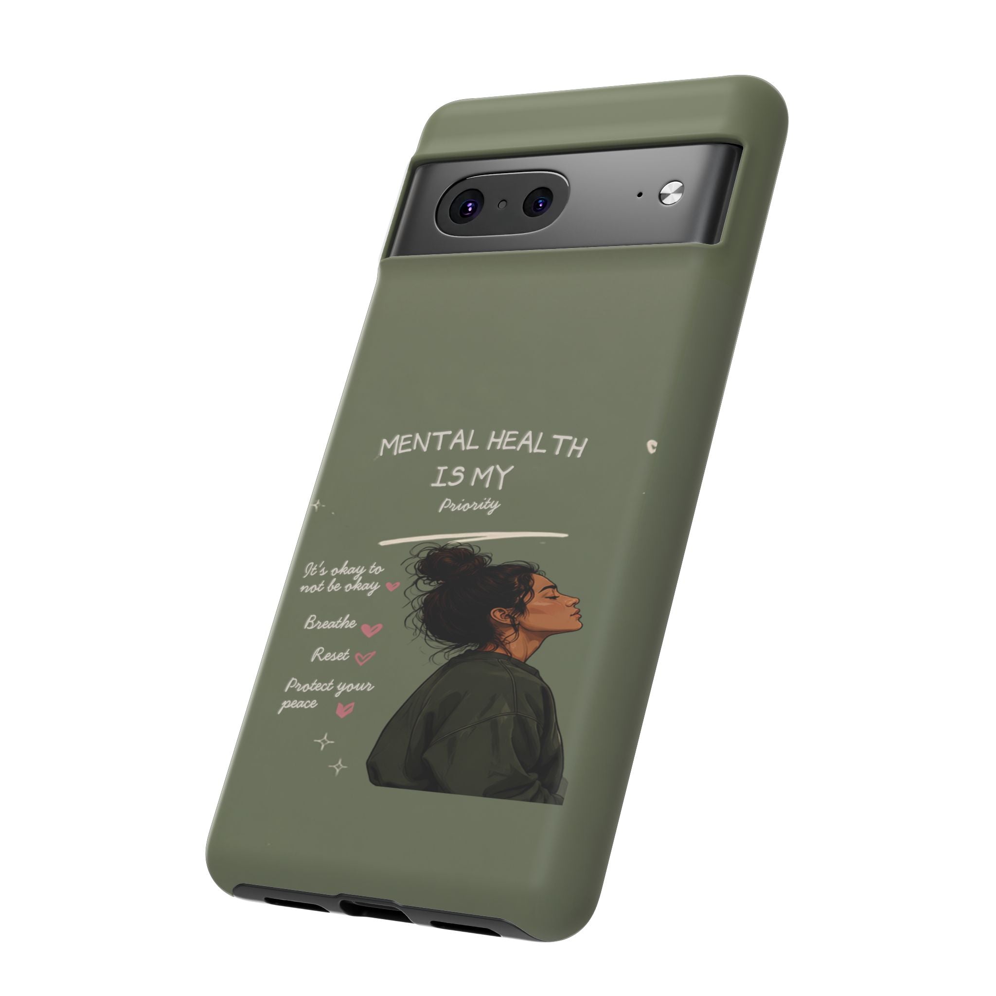 Mental Health Is My Priority Phone Case — Inspirational Protective iPhone Cover